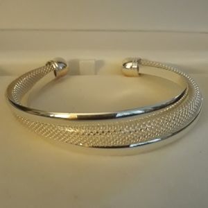 ❤ 3 for $30❤ Silver Cuff Bracelet